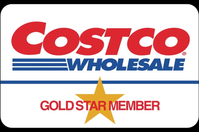 Costco Wholesale Gold Star Member card, indicating a 5% lifetime discount on policies