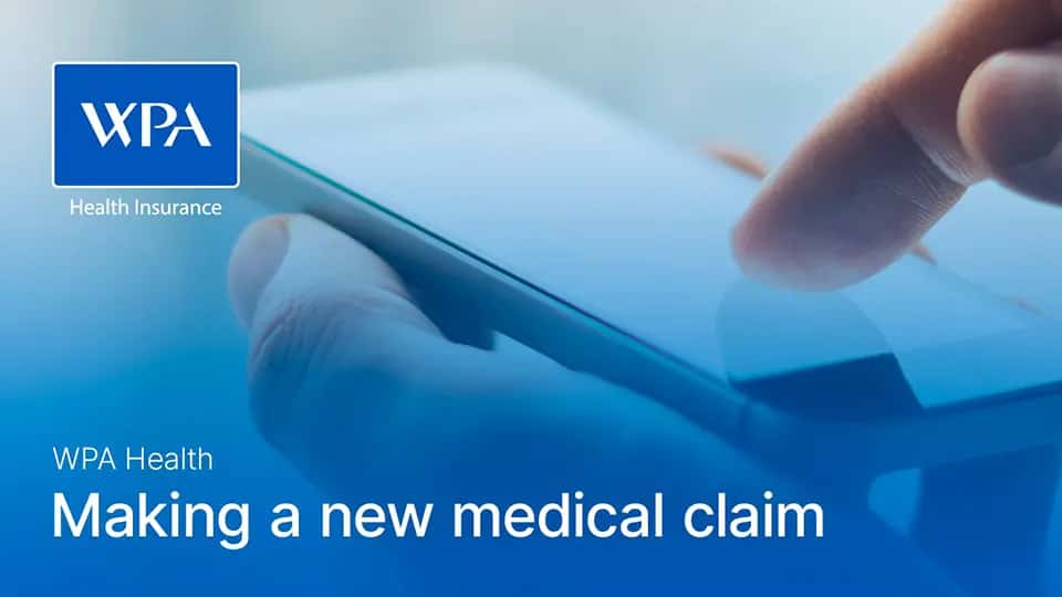 Watch the Making a new medical claim video