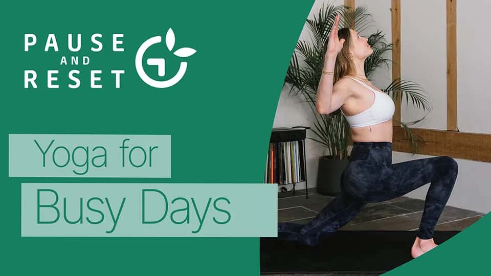 Video: Yoga for busy days with Annie Clarke