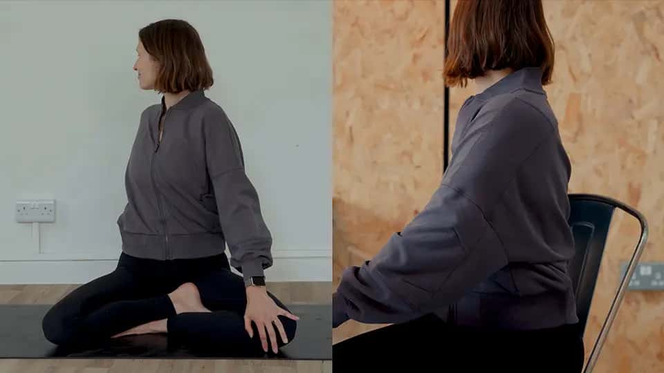 Video: Desk stretches with Annie Clarke