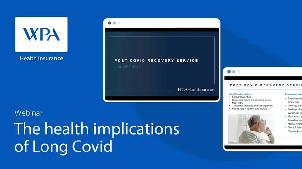 Video: The health implications of Long Covid - WPA Webinar