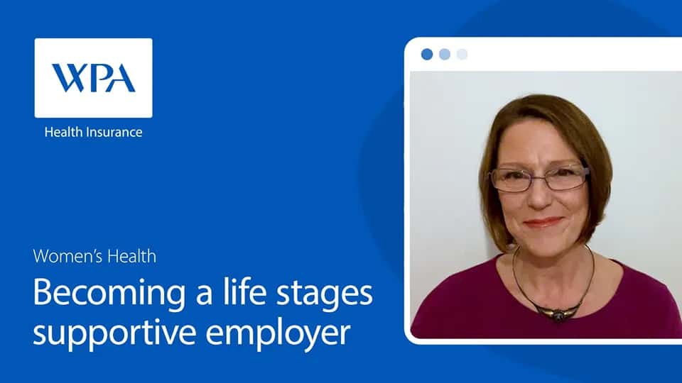 Video: Supporting women at work through the life stages with Lauren Chiren