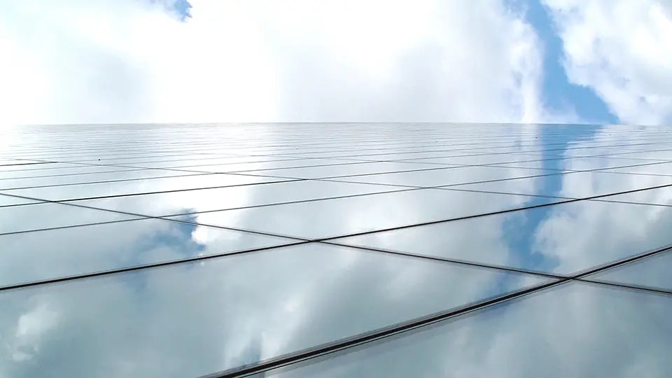 Glass reflection