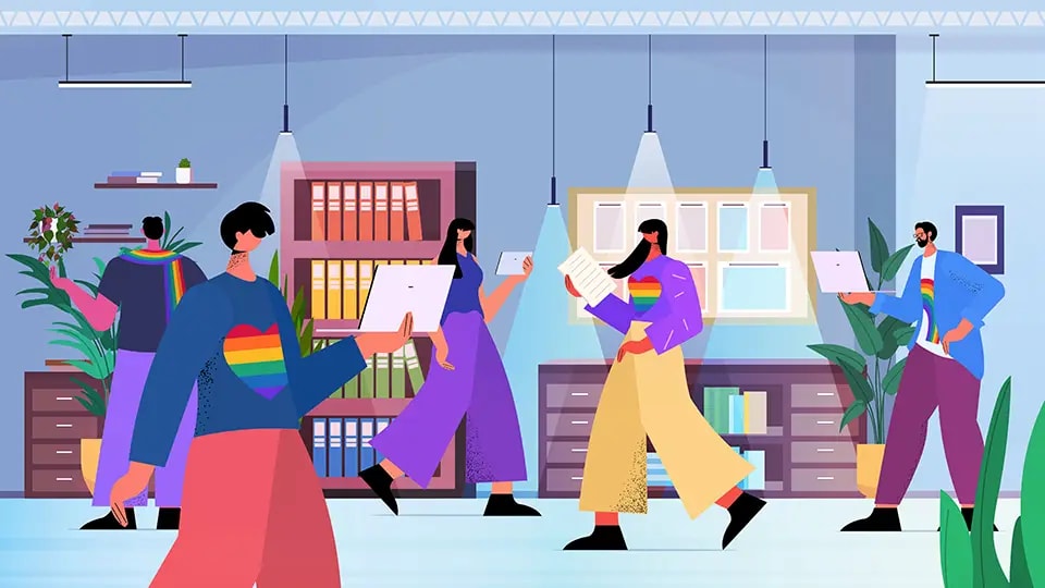 Office illustration