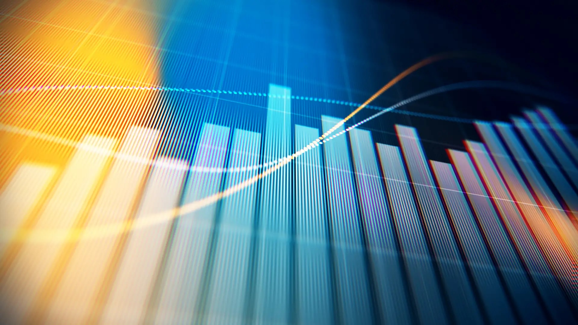 Graph showing data