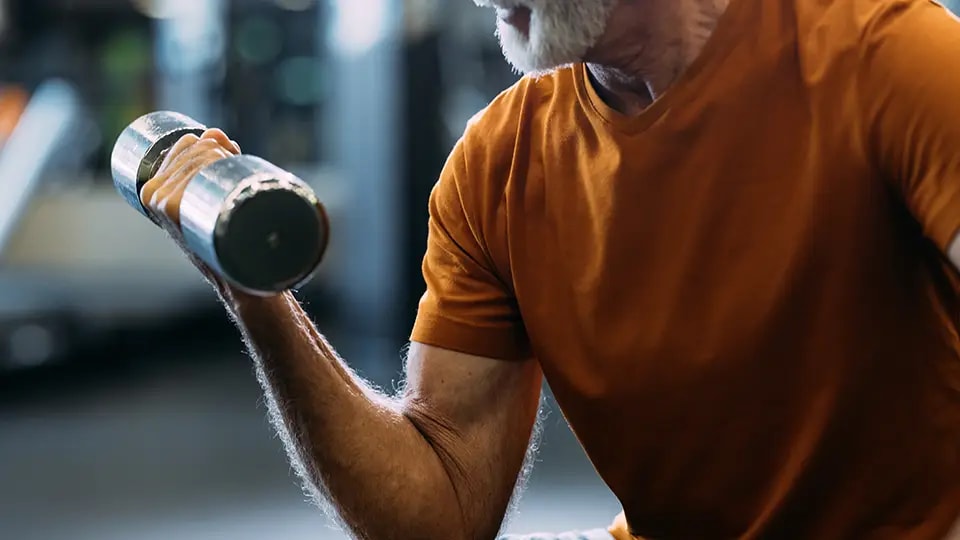 Man working out