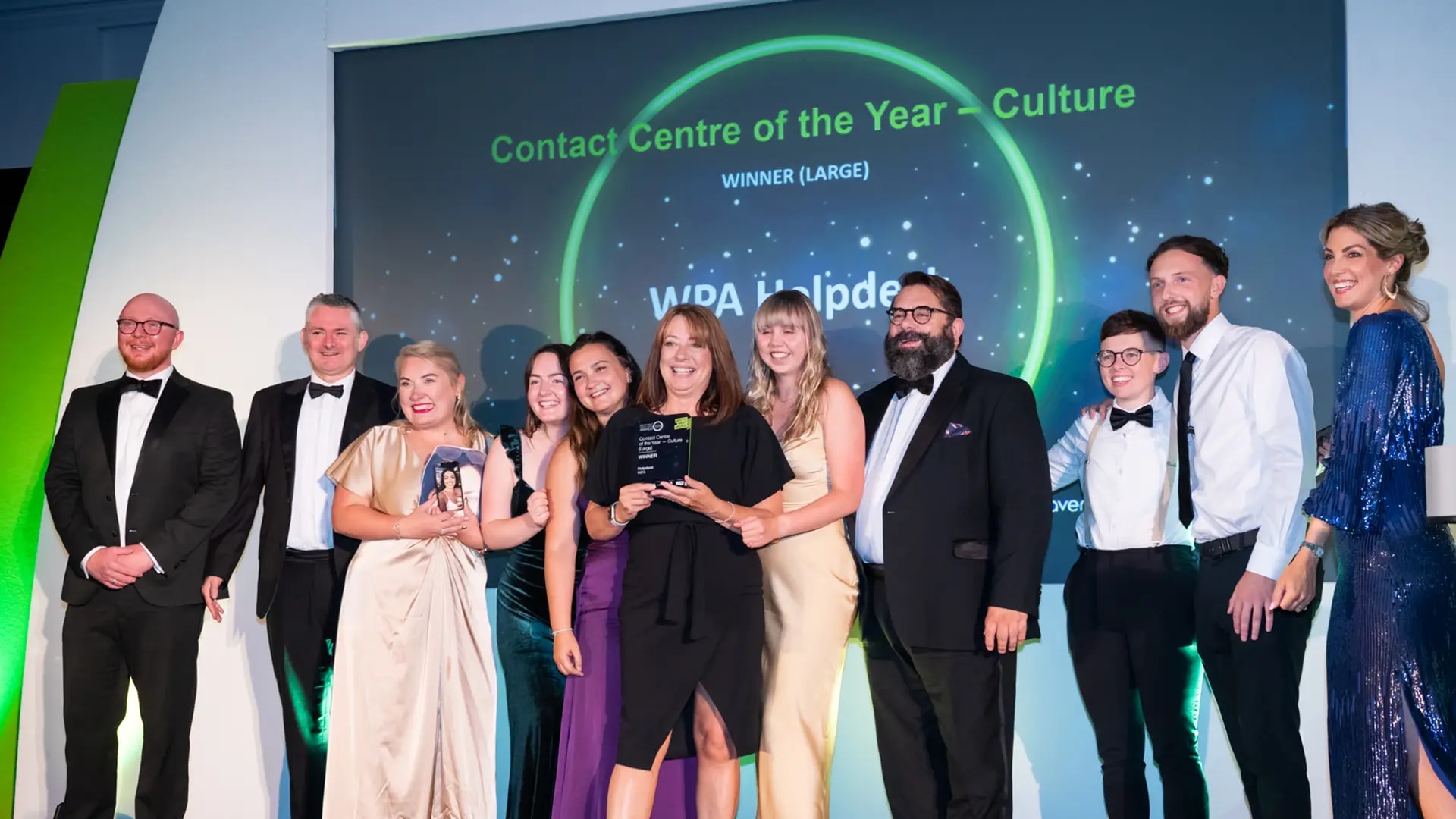 WPA win Best Contact Centre Culture award