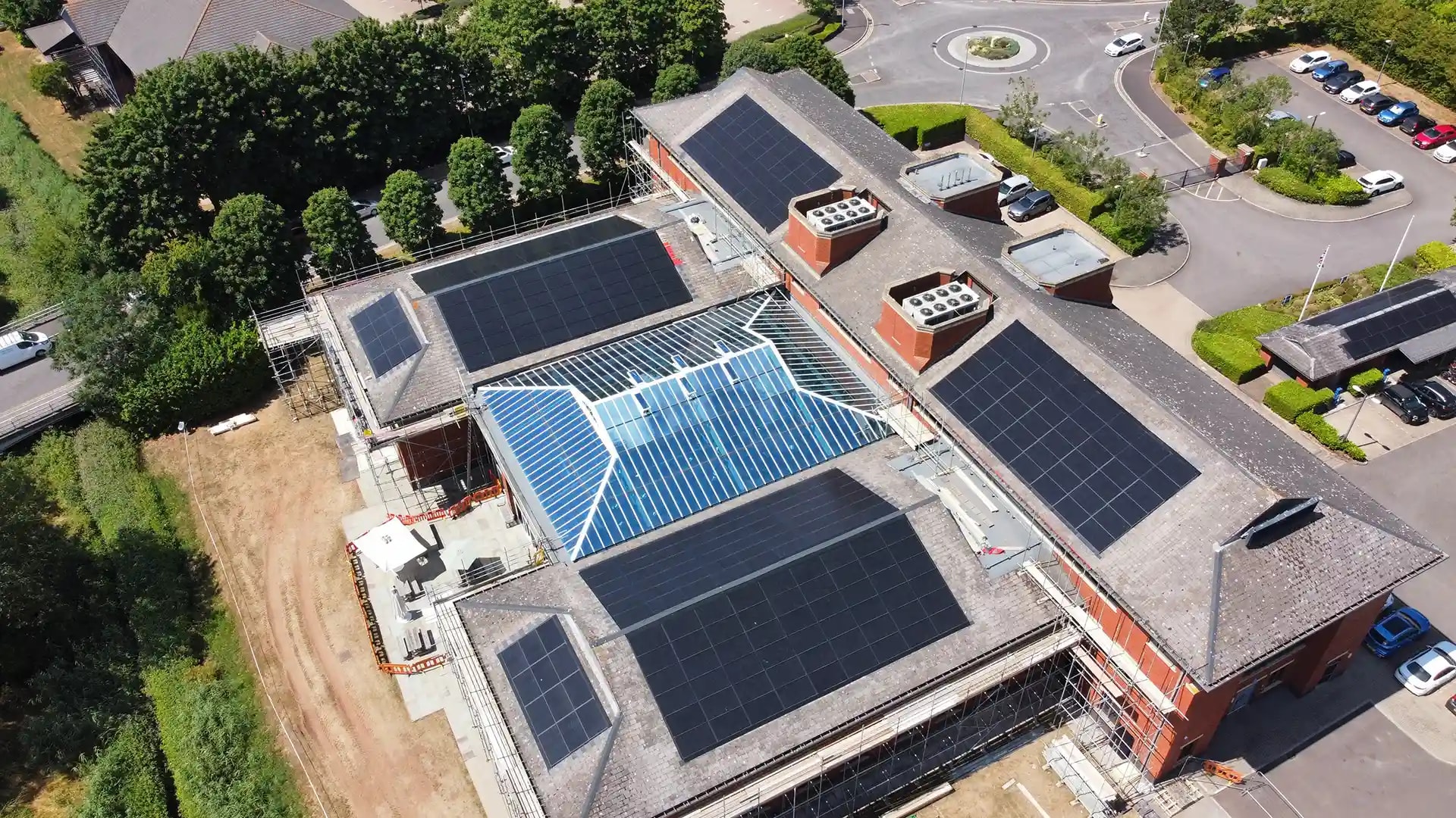 Solar panels installation completed at WPA Head Office