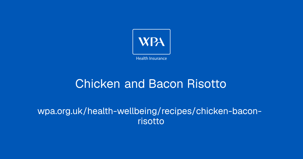 Chicken and Bacon Risotto